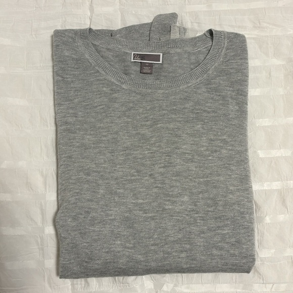 Chelsea28 women’s gray sweater with white lace see through back in size XS - Picture 6 of 6